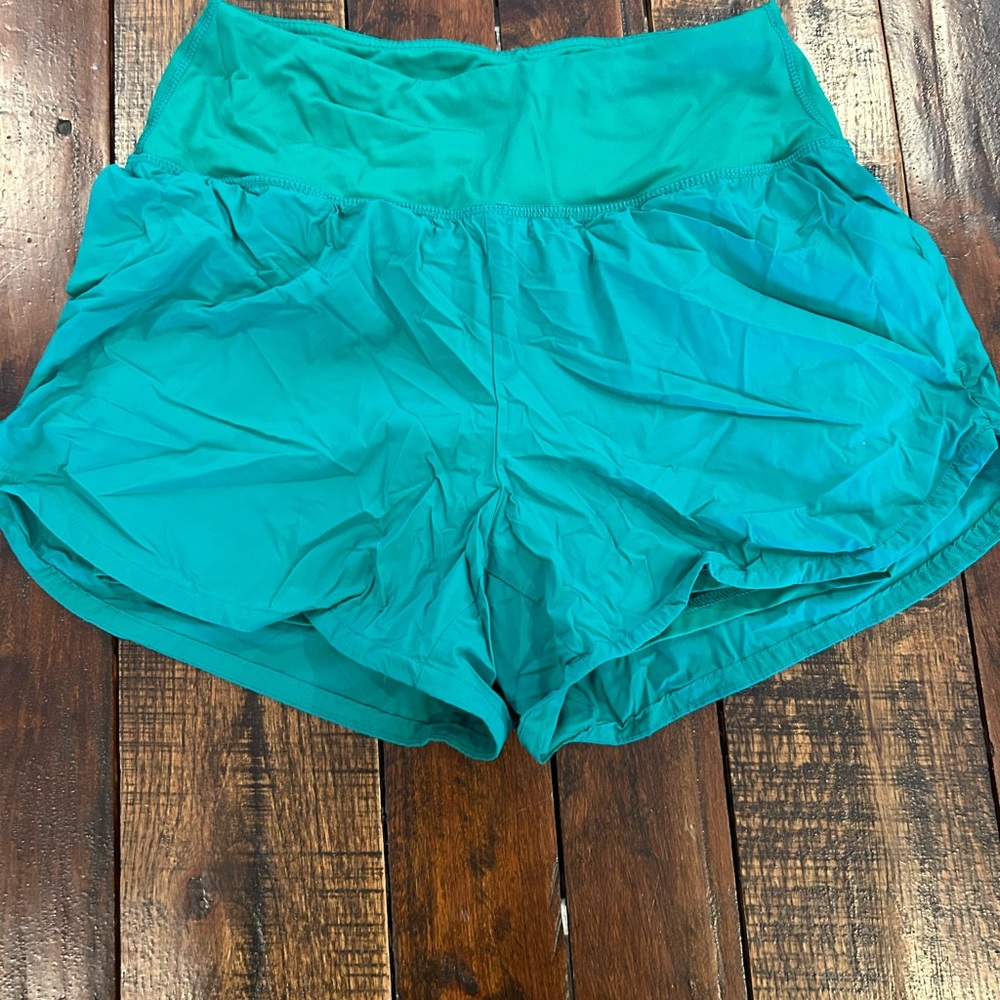 Spyder Women's Vibrant Teal Athletic Shorts